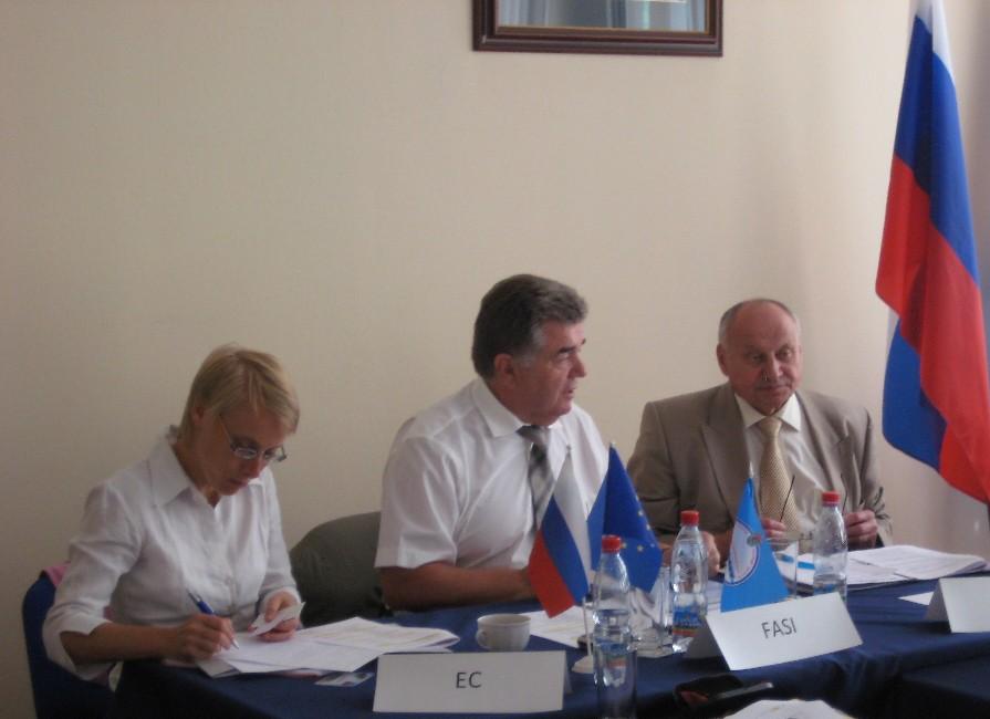 EC and FASI officers - EU Russia Cooperation - bioliquids application in CHP plants